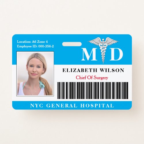 Medical Worker Id Card